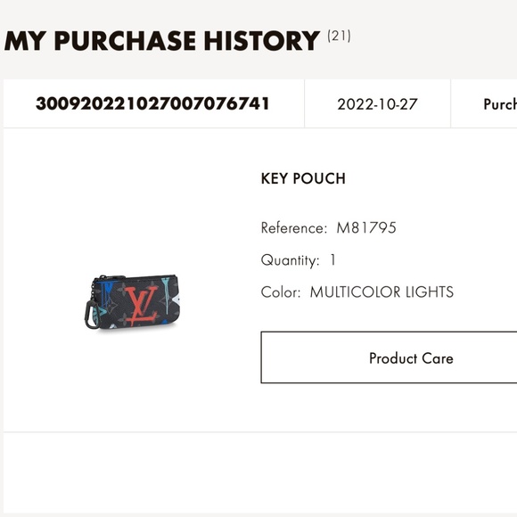 *SOLD* New Louis Vuitton Graffiti Key/Coin/Card Pouch *Authentic* - Picture 8 of 8